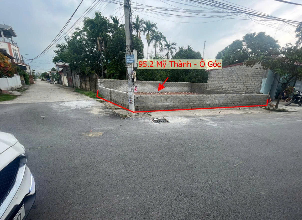 Hình ảnh Bán Lô Góc 2 Mặt Tiền 95.2m Tại Mỹ Thành Mặt Đường Kinh Doanh Sát Đường TL419 Giá Chỉ Vài Tỷ