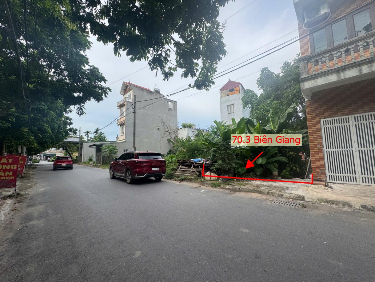 Hình ảnh Bán Thửa Đất 70.3m Tại Biên Giang Mặt Trục Chính Kinh Doanh Thuộc Khu Đấu Giá Thờn Bơn Biên Giang