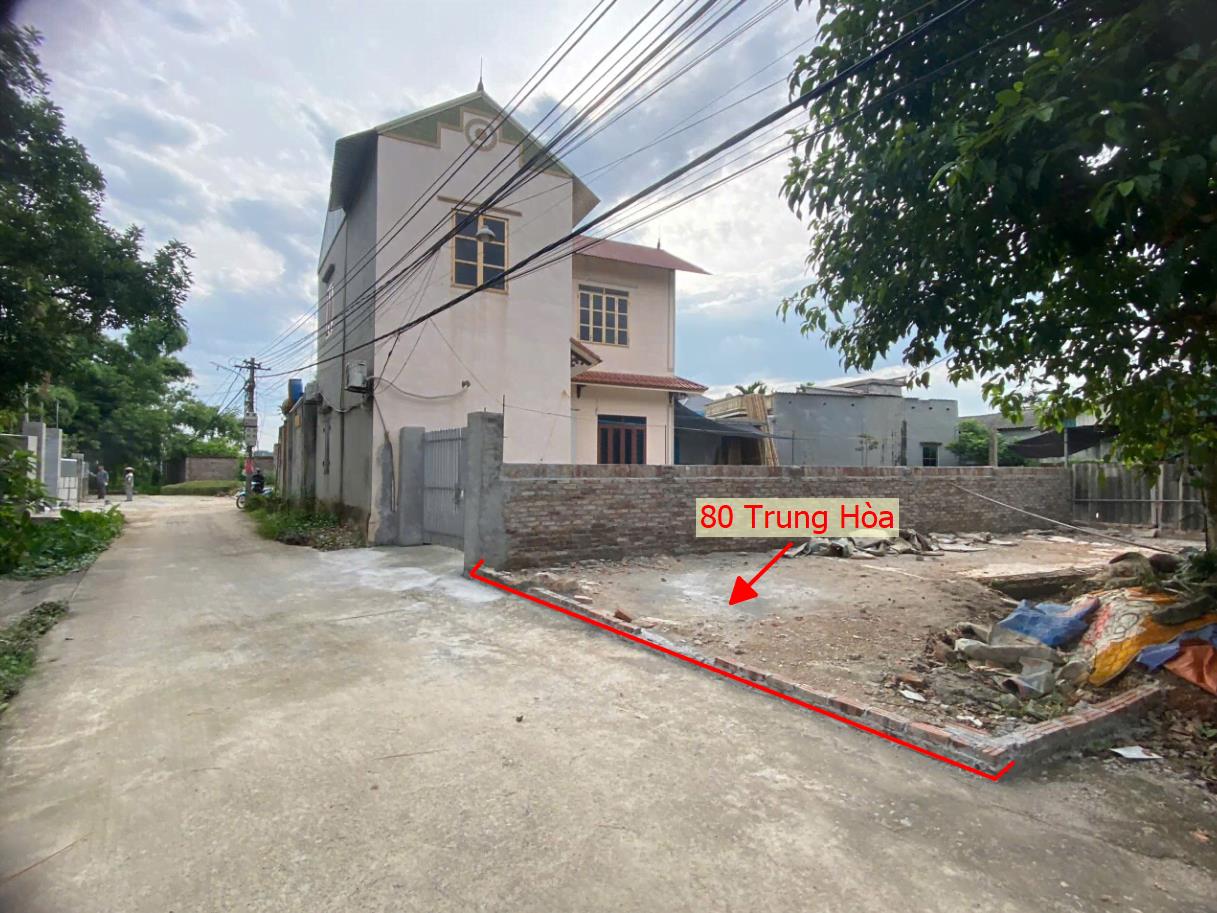 Hình ảnh Bán Thửa Đất 80m Tại Trung Hòa Chương Mỹ Ô Tô Đỗ Tận Đất Sát Trục Kinh Doanh Liên Xã 