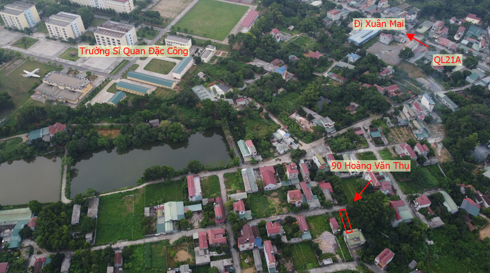 Hình ảnh Bán Thửa Đất 90m Tại Hoàng Văn Thụ Thuộc Khu Tái Định Cư Skylake Ngay Gần QL21A 