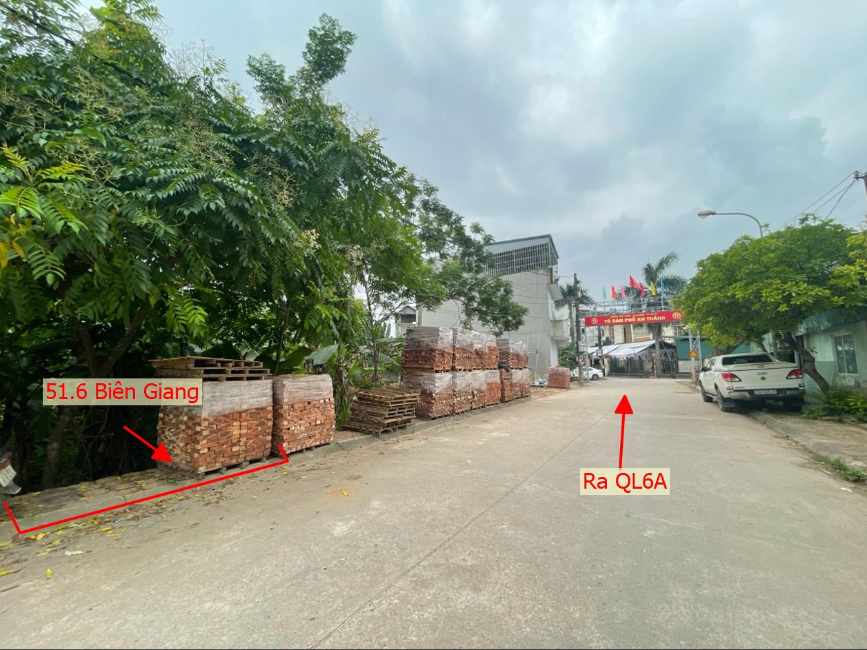 Hình ảnh Đất Đấu Giá An Thắng Biên Giang 51.6m Bám Mặt Kinh Doanh Gần QL6A Đang Triển Khai Mở Rộng