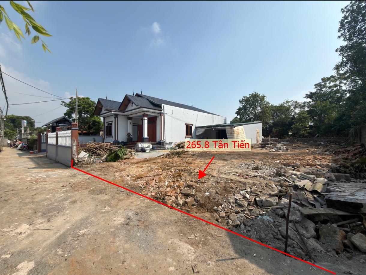 Hình ảnh Bán Thửa Đất 265.8m Tại Tân Tiến Ô Tô Đỗ Tận Đất Sát Trục Chính Kinh Doanh Liên Xã Giá Chỉ Hơn 2 Tỷ