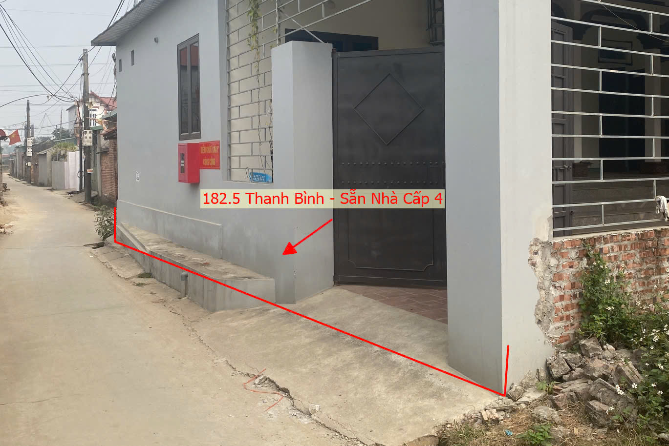 Hình ảnh Bán Đất Sẵn Nhà Cấp 4 Sát Trục Chính Kinh Doanh Ngay Gần Trung Tâm Xã Thanh Bình Chương Mỹ 
