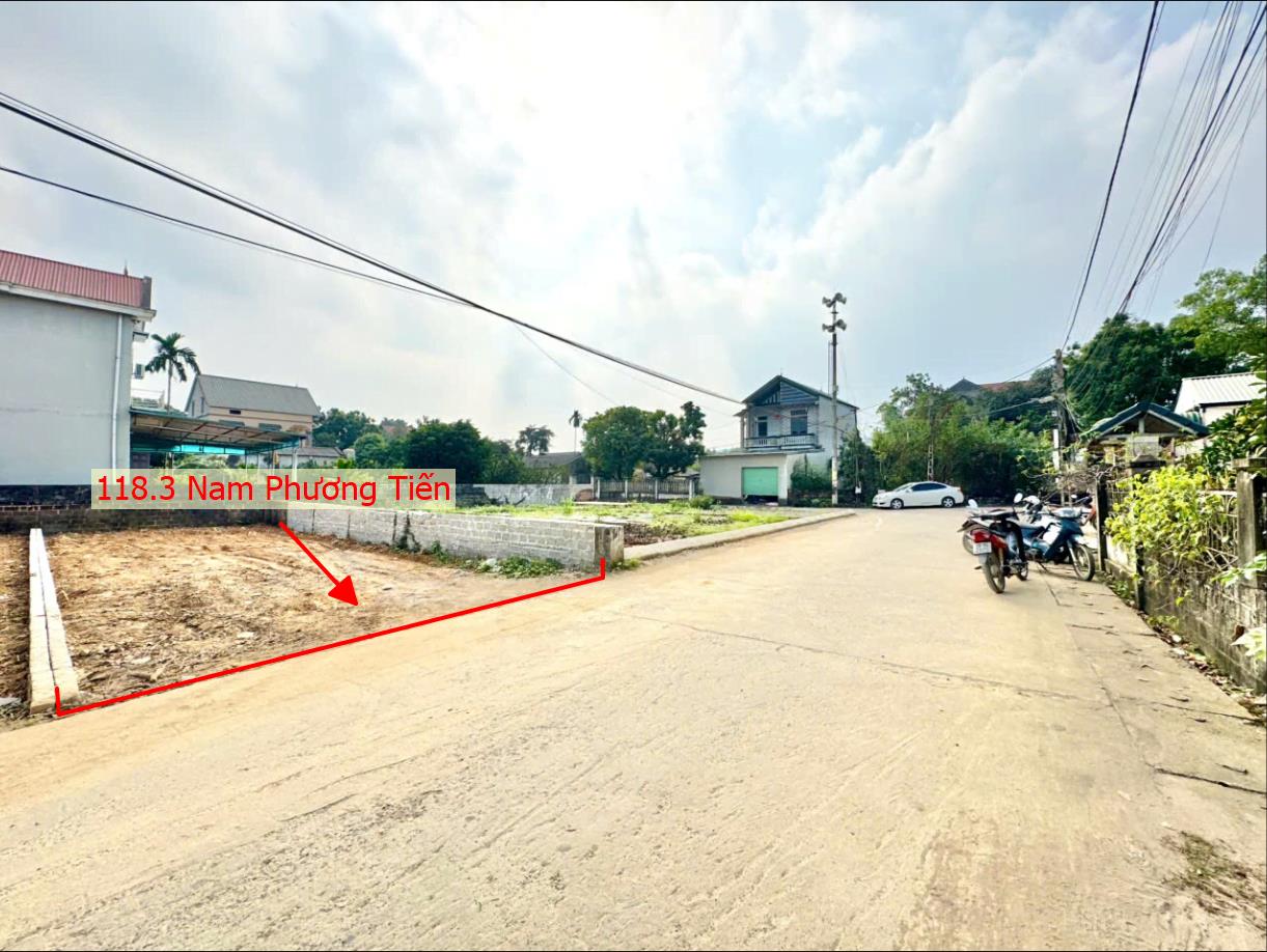 Hình ảnh Bán Đất Full Thổ Cư 118.3m Tại Nam Phương Tiến Đường Ô Tô Tránh Sát Hồ Văn Sơn, Sân Golf Skylake