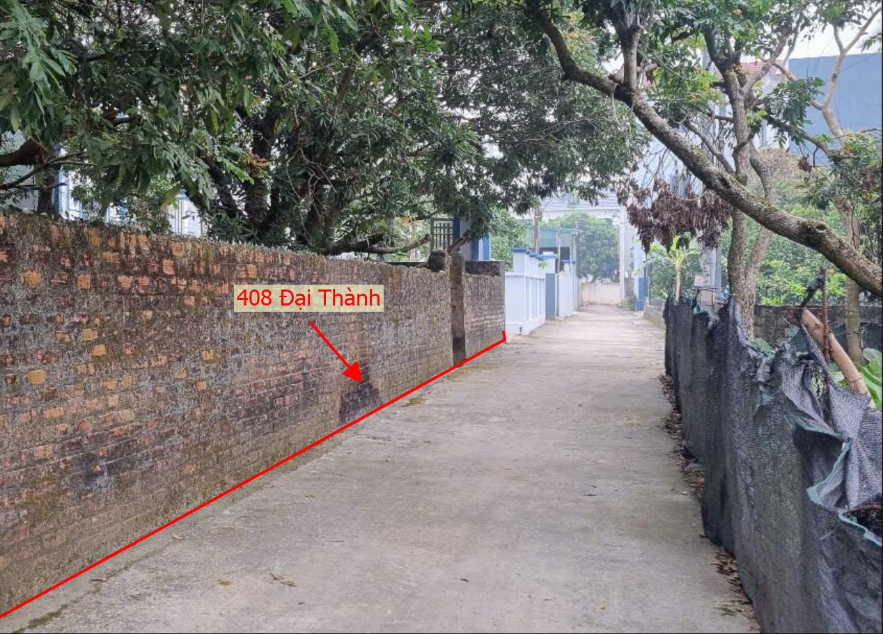 Hình ảnh Bán Thửa Đất 408m Tại Đại Thành Ô Tô Vào Tận Đất Sát Trục Chính Kinh Doanh Liên Xã 