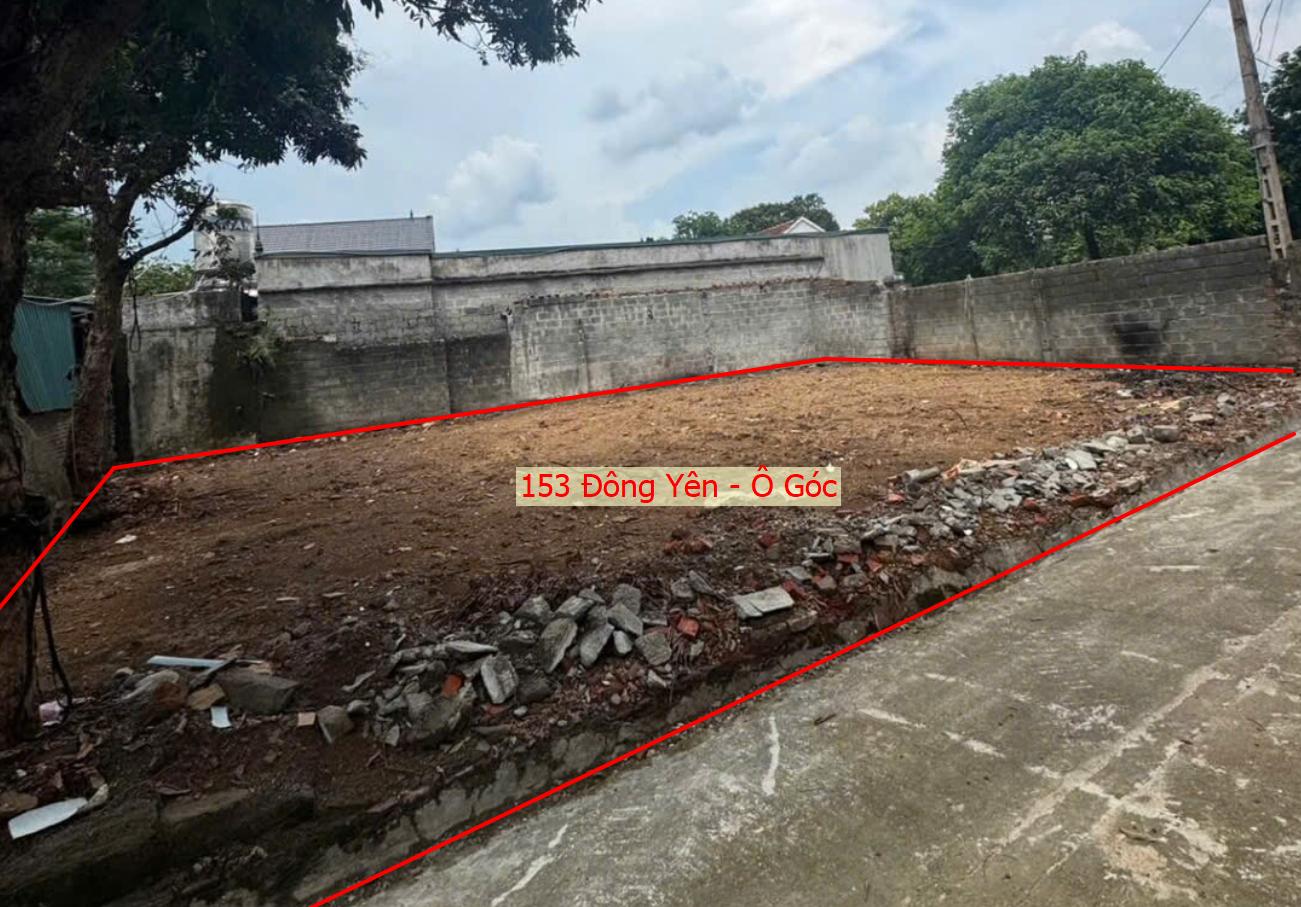 Hình ảnh Bán Lô Góc 2 Mặt Tiền Full Thổ Cư 153m Tại Đông Yên Ô Tô Đỗ Tận Đất Sát Trục Chính Kinh Doanh Liên Xã 
