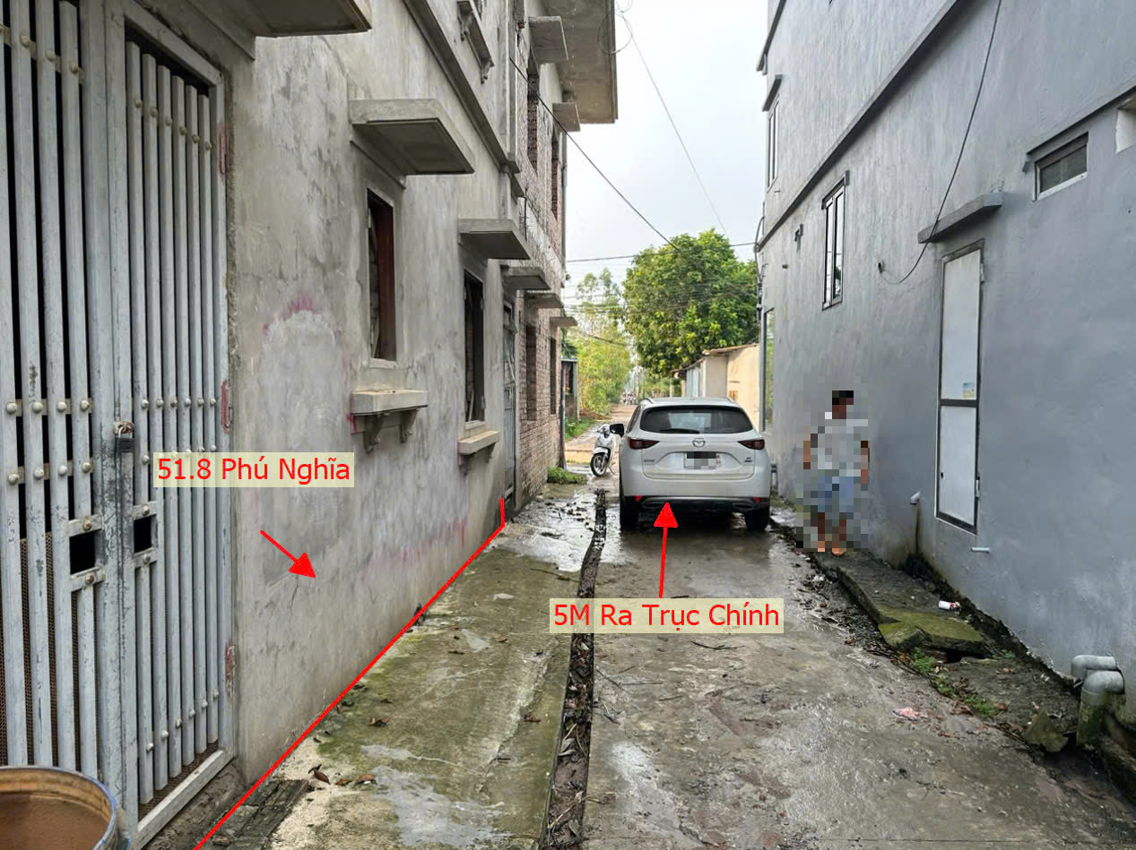 Hình ảnh Bán Lô Góc 2 Mặt Tiền Sẵn Nhà 2 Tầng Ô Tô Vào Tận Đất Ngay Trung Tâm Xã Phú Nghĩa Sát KCN Phú Nghĩa 