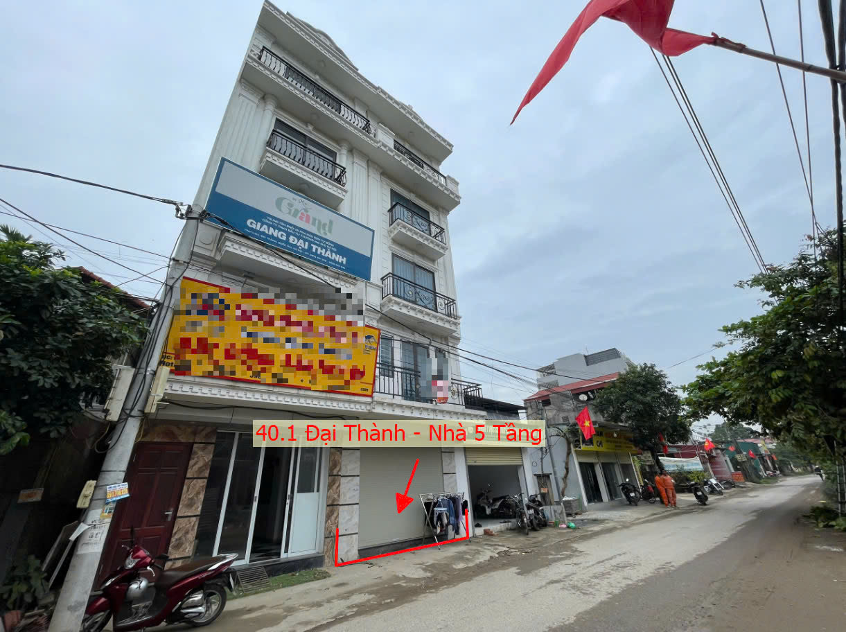Hình ảnh Bán Nhà 5 Tầng Mới Xây Tại Đại Thành Quốc Oai Bám Mặt Trục Chính Kinh Doanh Liên Huyện