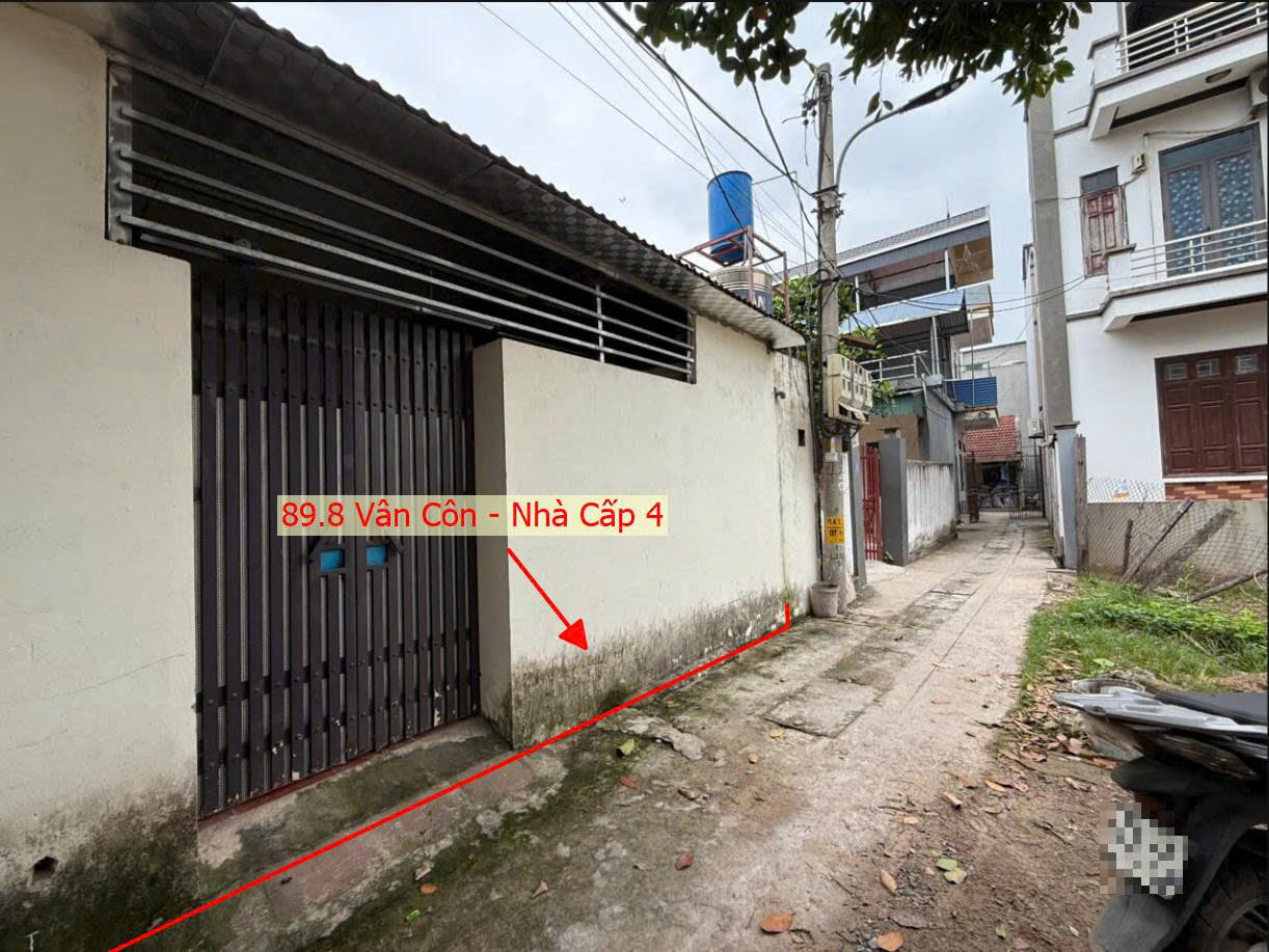 Hình ảnh Bán Nhà Cấp 4 89.8m Tại Vân Côn Hoài Đức Sát Trục Chính Kinh Doanh Giá Chỉ Vài Tỷ