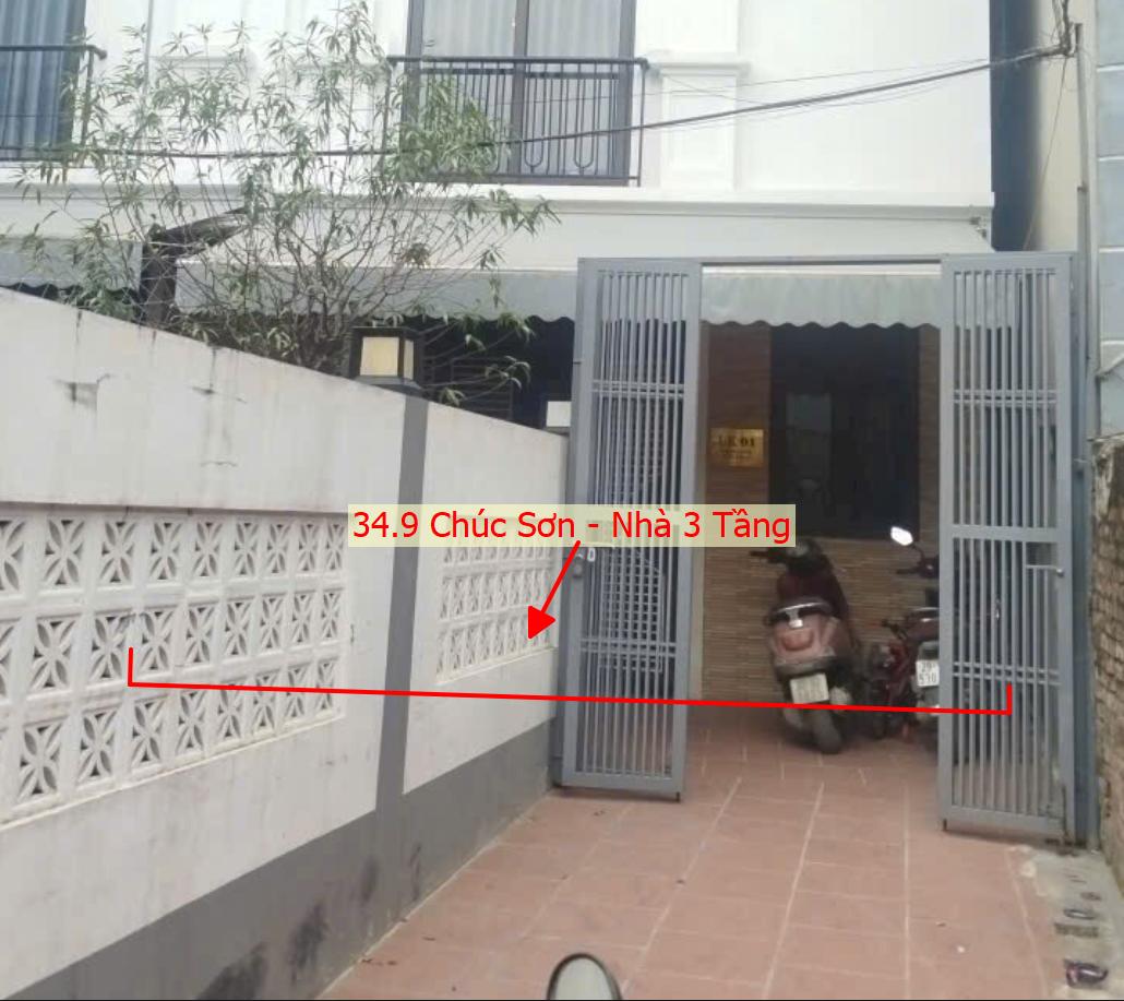 Hình ảnh Bán Nhà 3 Tầng 34.9m Tại Chúc Sơn Sát Trục Kinh Doanh Liên Xã Giá Chỉ Vài Tỷ