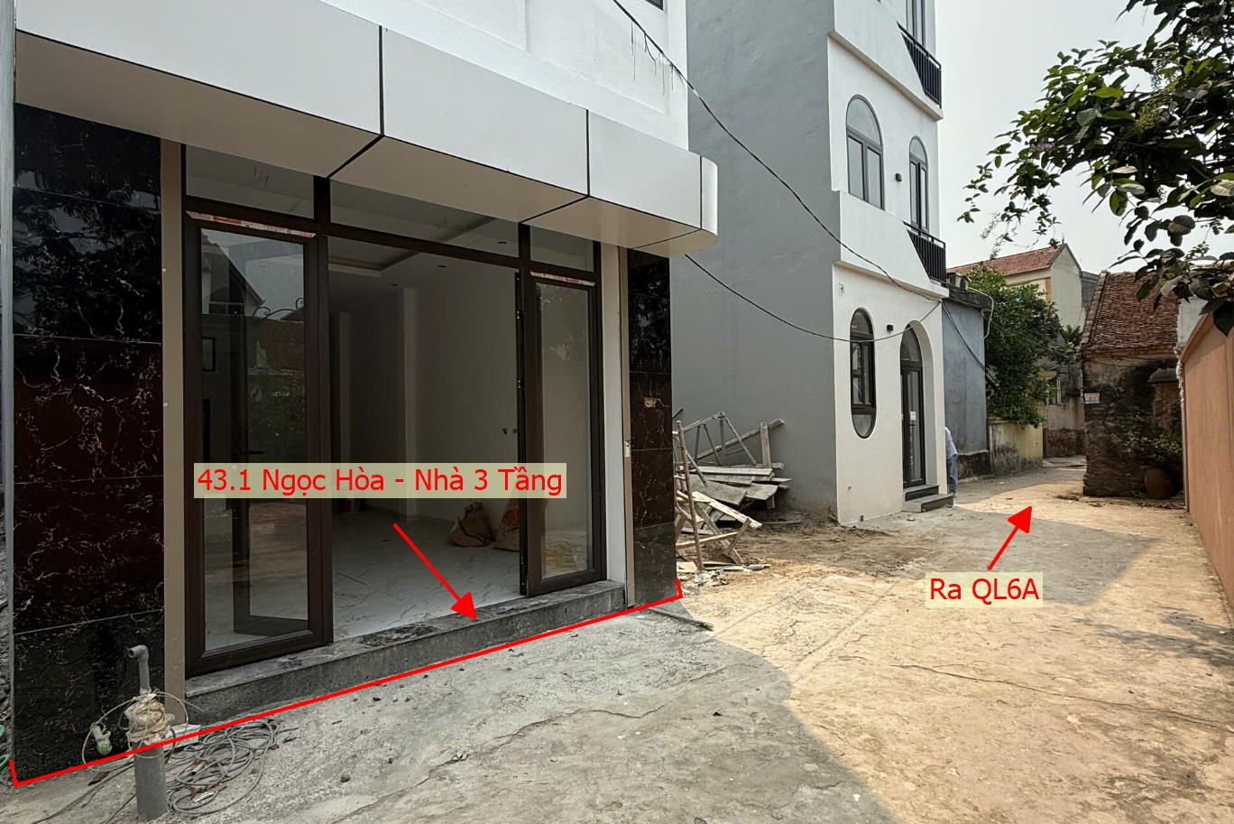 Hình ảnh Bán Nhà Thương Mại 42.1m Tại Ngọc Hòa Sát Trục Kinh Doanh Cách QL6A Chỉ Vài Trăm Mét