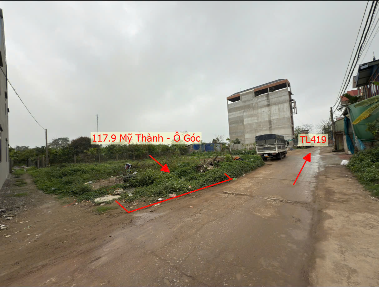 Hình ảnh Bán Đất Đấu Giá Mỹ Thành Mỹ Đức Ngay Mặt Đường TL419 Ô Góc 
