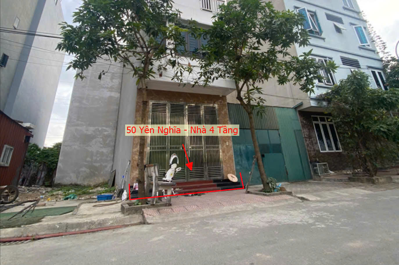 Hình ảnh Bán Nhà 4 Tầng Thuộc Khu C Đất Dịch Vụ Phường Yên Nghĩa Hà Đông View Vườn Hoa Cực Đẹp 
