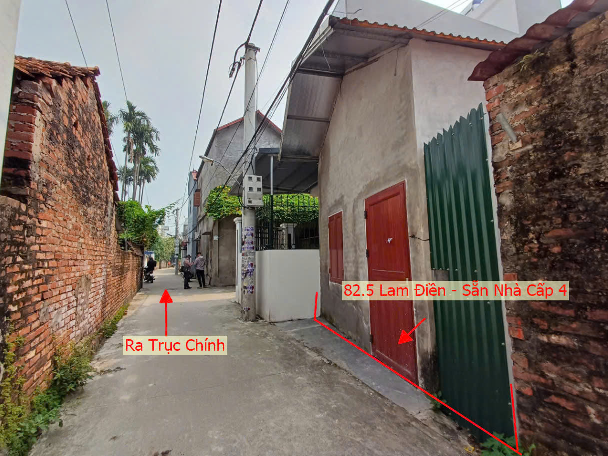 Hình ảnh Bán Đất Sẵn Nhà Cấp 4 Tại Lam Điền Ngay Trung Tâm Hành Chính Xã Sát Trục Kinh Doanh Giá Chỉ Hơn 2 Tỷ