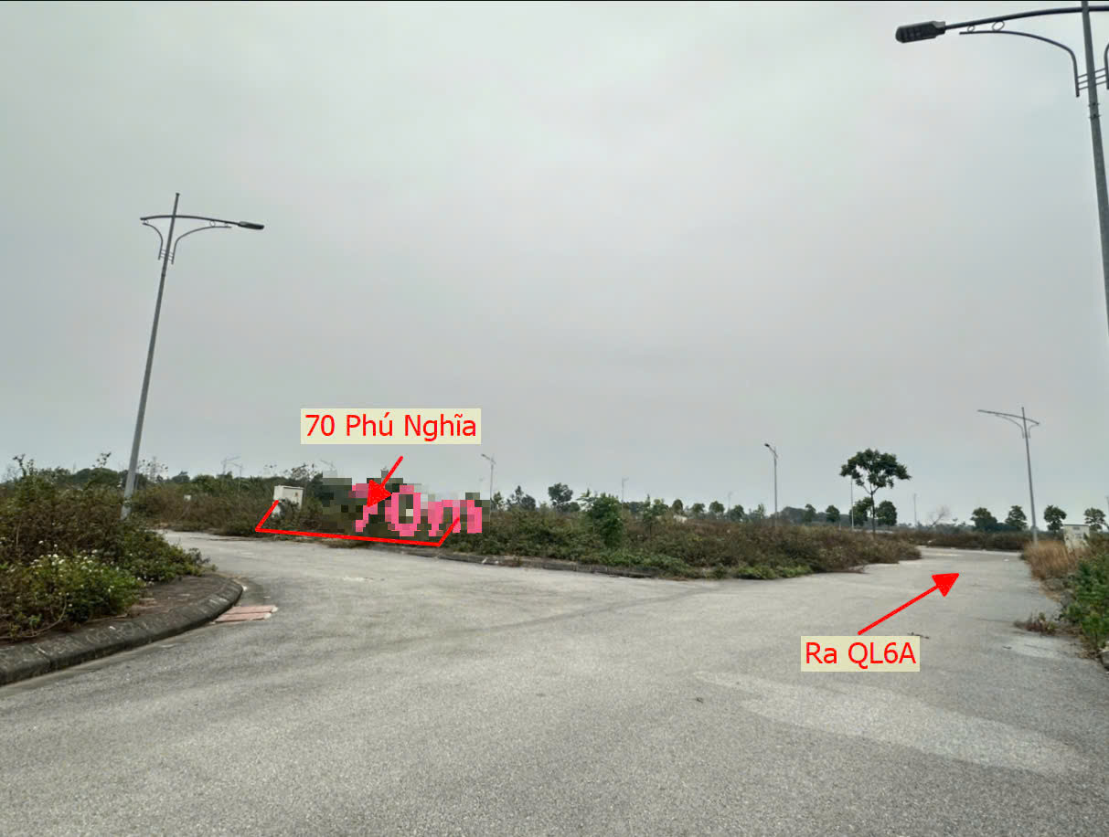 Hình ảnh Bán Đất Dịch Vụ Đồng Trà Xã Phú Nghĩa Ngay Sau Cụm KCN Phú Nghĩa Gần QL6A Đang Mở Rộng