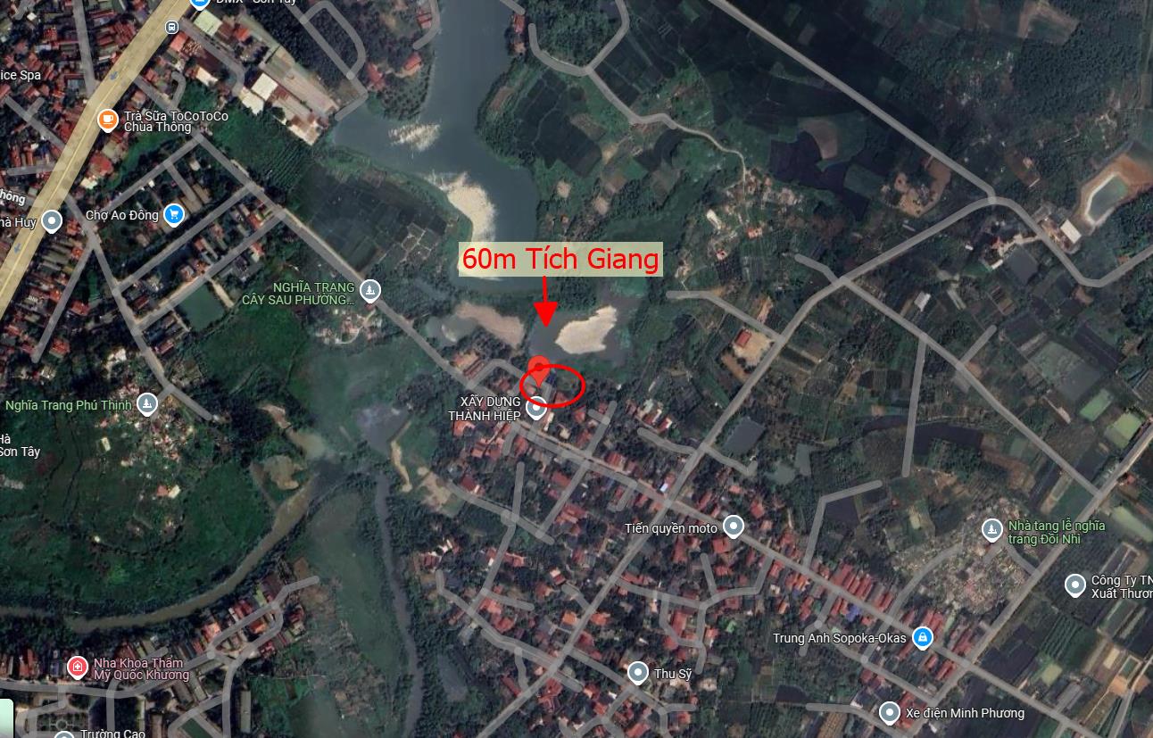 Hình ảnh Bán Lô Đất 60m Tại Tích Giang Phúc Thọ Bám Đường Bê Tông Ô Tô Vào Tận Đất Dân Cư Đông Đúc View Cánh Đồng Thoáng Mát Giá Đầu Tư