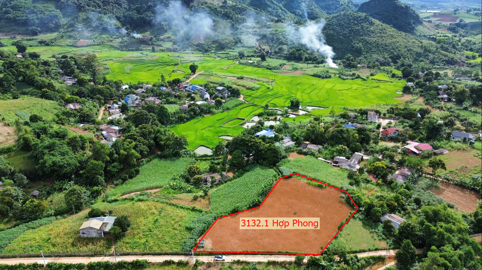 Hình ảnh Bán Đất Hợp Phong Ô Tô Vào Tận Đất Gần Trục Kinh Doanh Ngay Trung Tâm Xã Hợp Phong 