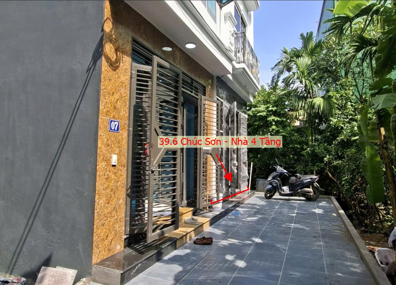 Hình ảnh Bán Nhà 4 Tầng 39.6m Tại Chúc Sơn Sát Trục Chính Kinh Doanh Ngay Sát Chợ Chúc Sơn Giá Chỉ Vài Tỷ
