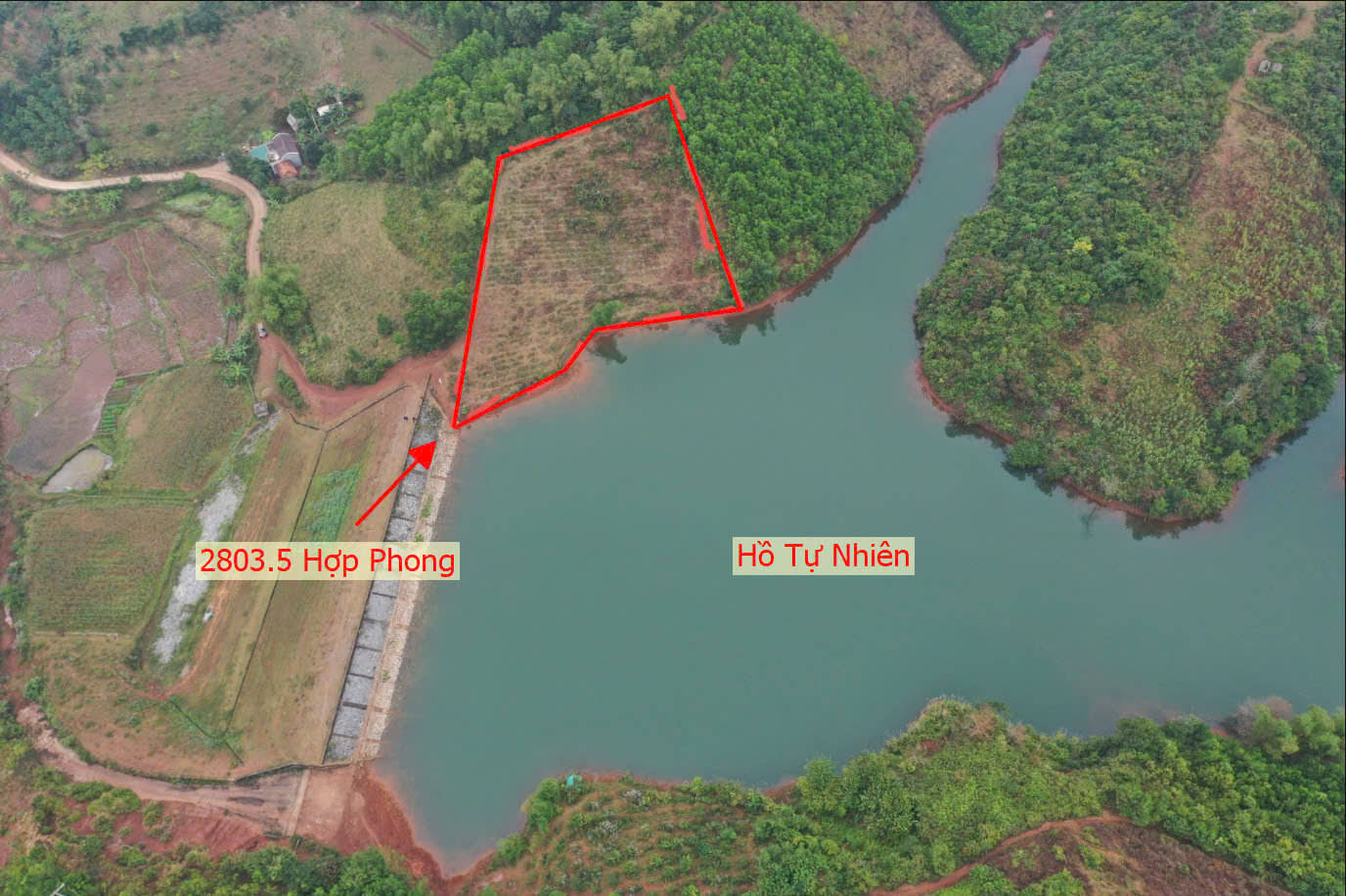 Hình ảnh Bán Đất Nghỉ Dưỡng Tại Hợp Phong Cao Phong Mặt View Hồ Tự Nhiên Thoáng Mát 