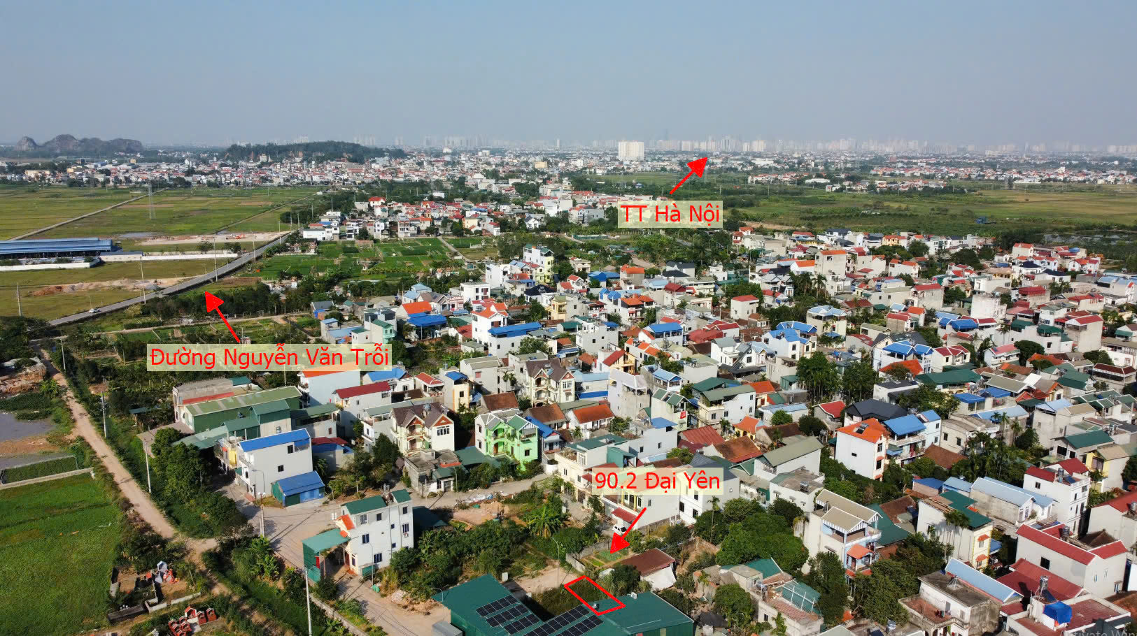 Hình ảnh Bất Động Sản Chương Mỹ Bán Đất Đấu Giá Khu Vực Đại Yên Thuộc Làn 2 Đường Nguyễn Văn Trỗi Cách Trường CMA Chỉ Vài Trăm Mét