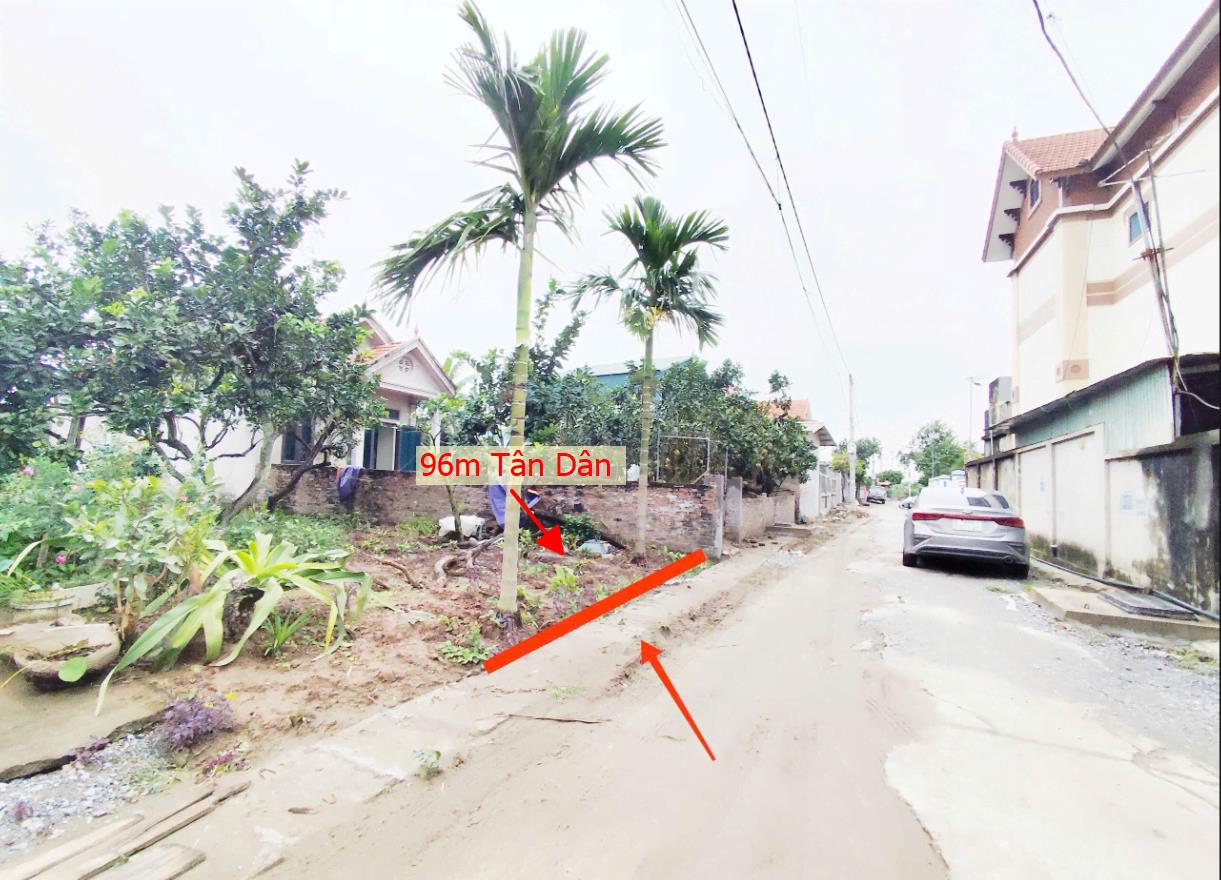 Hình ảnh Bán Lô Đất 96m Tại Tân Dân Khoái Châu Bám Đường Bê Tông Ô Tô Vào Tận Đất Dân Cư Đông Đúc Thân Thiện Gần CHợ Trường Học Ủy Ban Giá Đầu Tư