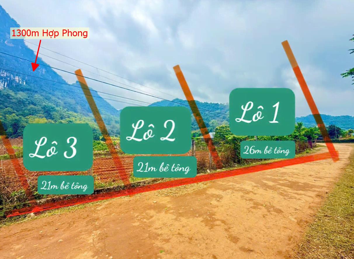 Hình ảnh Bán Lô Đất 1300m Tại Hợp Phong Cao Phong Bám Đường Bê Tông Ô Tô Vào Tận Đất Dân Cư Đông Đúc View Thoáng Mát Giá Đầu Tư