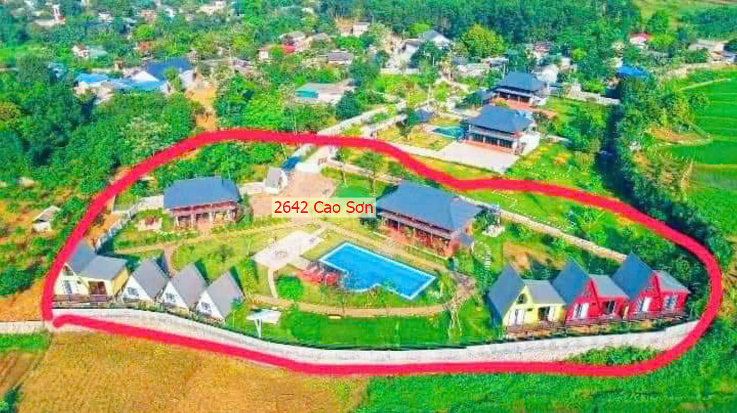 Hình ảnh Bán Khuôn Viên Homestay Nghỉ Dưỡng Cực Đẹp Tại Hòa Bình Ngay Trung Tâm Xã Cao Sơn 