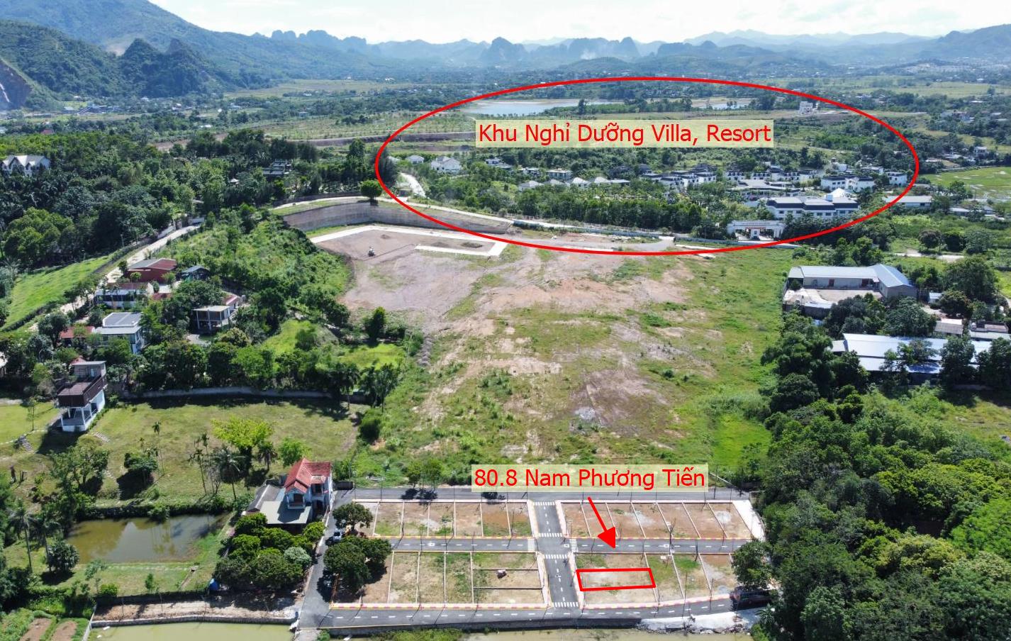 Hình ảnh Bất Động Sản Xuân Mai Bán Đất Phân Lô Khu Vực Nam Phương Tiến Sát Hồ Miễu Thoáng Mát Cạnh Khu Nghỉ Dưỡng La Saveur Hòa Bình