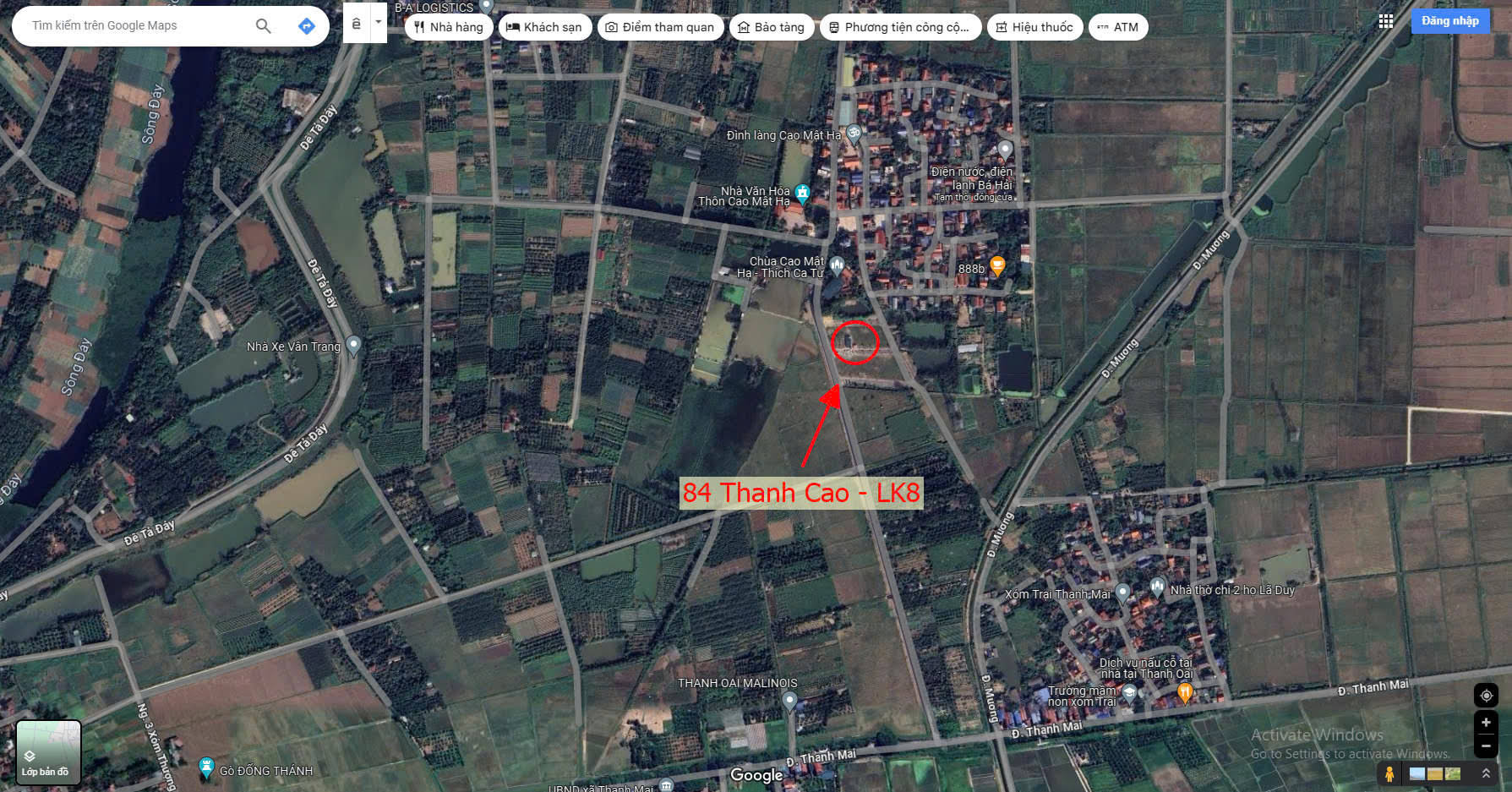 Hình ảnh Đất Đấu Giá Thanh Cao Sát Trục Kinh Doanh Ngay Trung Tâm Xã Thanh Cao 