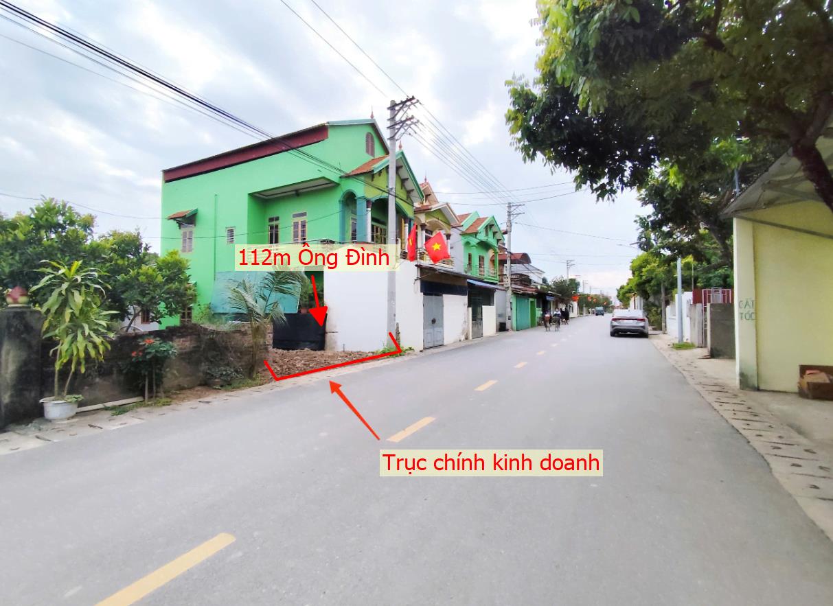 Hình ảnh Bán Lô Đất 112m Tại Ông Đình Khoái Châu Bám Đường Bê Tông Ô Tô Vào Tận Đất Dân Cư Đông Đúc Phù Hợp Kinh Doanh Buôn Bán Giá Đầu Tư