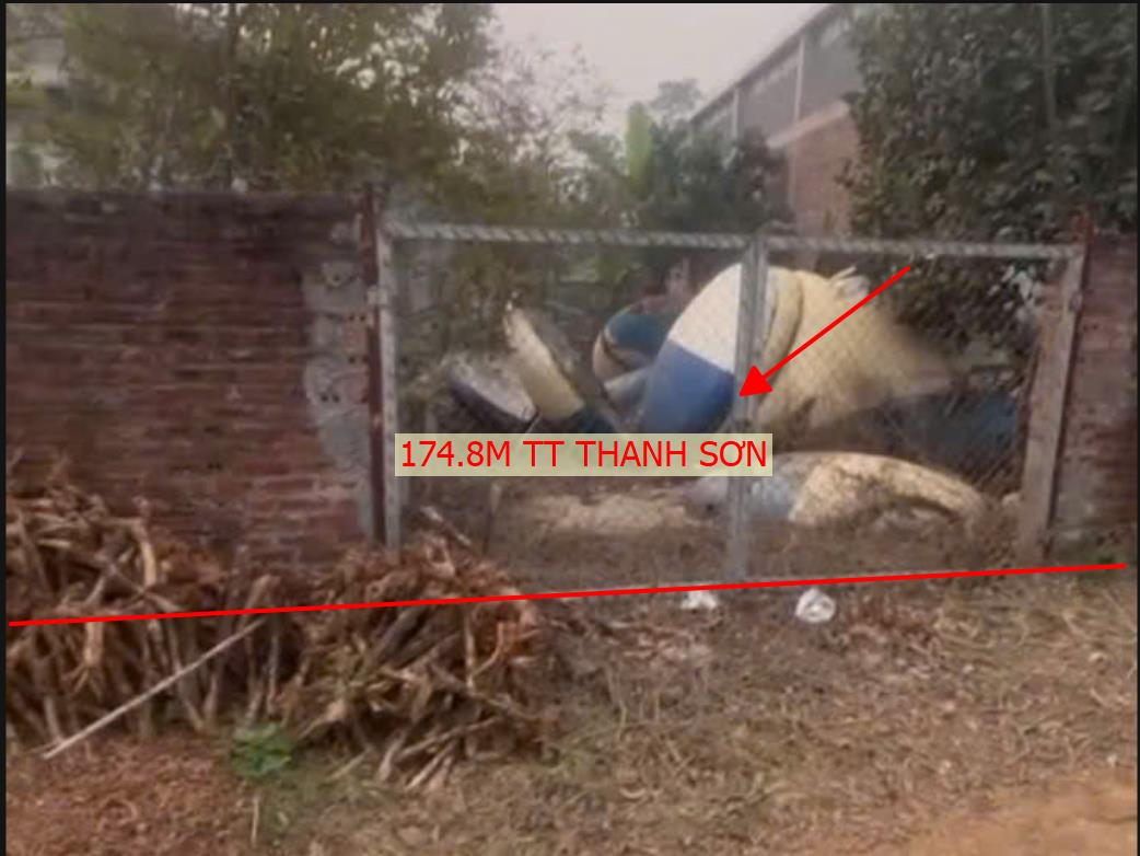 Hình ảnh Bán Lô Đất 175m Tại TT Thanh Sơn Phú Thọ Giá Chỉ Vài Trăm