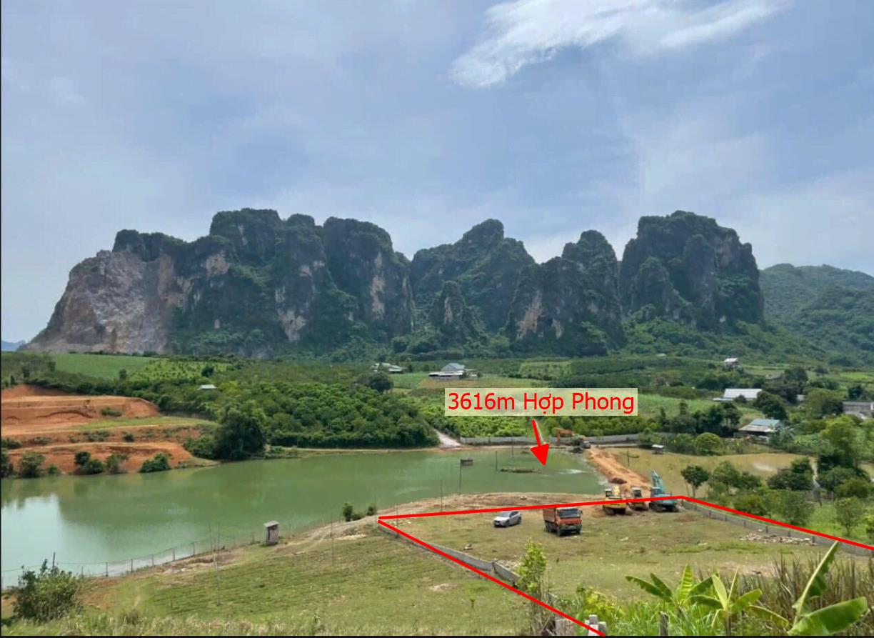 Hình ảnh Bán Lô Đất Nghỉ Dưỡng 3610m Tại Hợp Phong Cao Phong Bám Đường Bê Tông Ô Tô Vào Tận Đất Dân Cư Đông Đúc Thân Thiện Phù Hợp làm Nghỉ Dưỡng View Hồ Thoáng Mát Giá Đầu Tư
