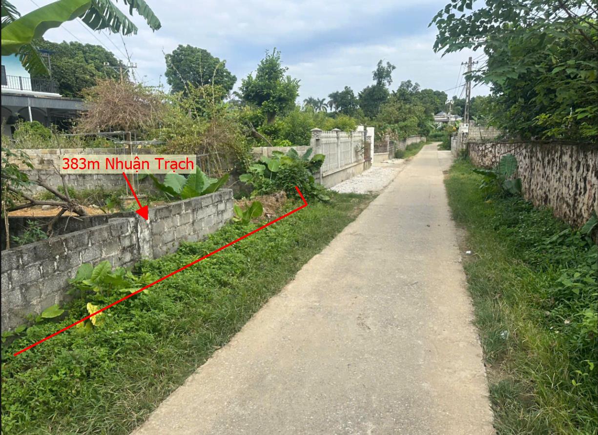Hình ảnh Bán Lô Đất 383m Tại Nhuận Trạch Lương Sơn Bám Đường Be Tông Ô Tô Vào Tận Đất Dân Cư Đông Đúc Thân Thiện Gần Chợ Trường Học Giá Đầu Tư