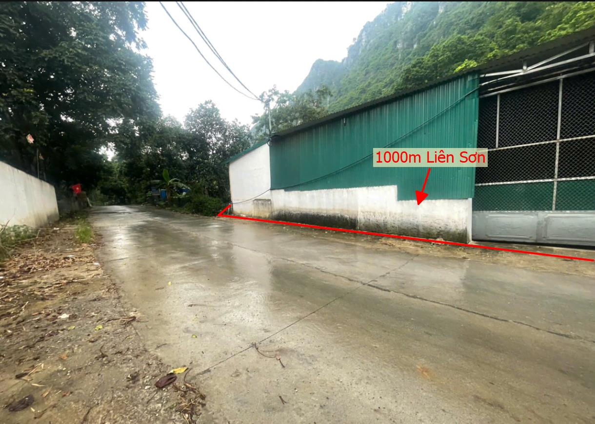 Hình ảnh Bán Lô Đất 1000m Tại Liên Sơn Lương Sơn Bám Đường Bê Tông Ô Tô Vào Tận Đất Sẵn Kho Xưởng  Giá Đầu Tư 
