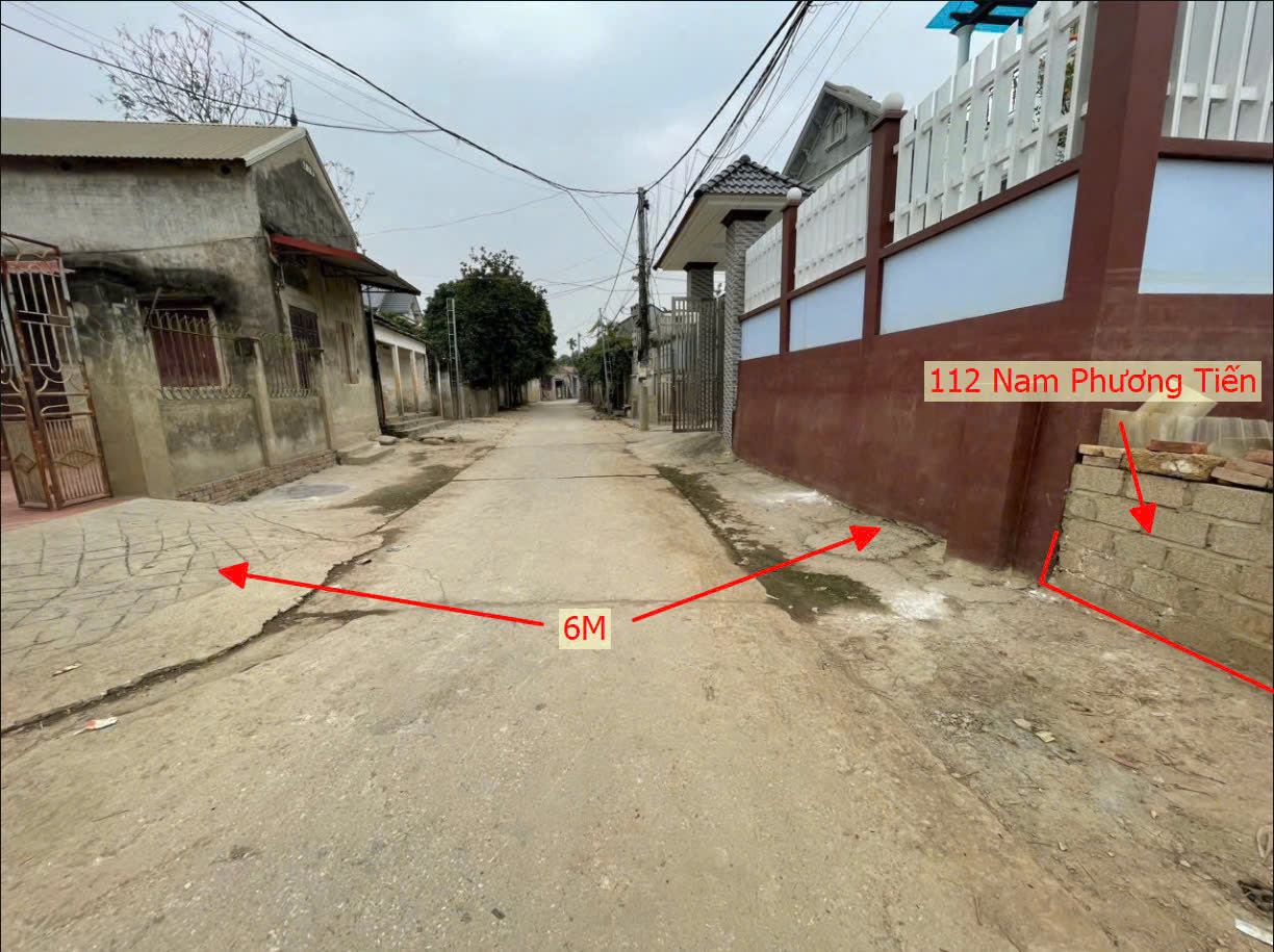 Hình ảnh Bán Đất Full Thổ Cư 112M2 Tại Nam Phương Tiến Đường Thông Ô Tô Gần Trục Liên Xã Giá Chỉ Hơn Tỷ 