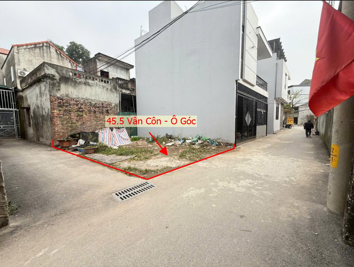 Hình ảnh Bán Lô Góc 2 Mặt Tiền 45.5m Tại Vân Côn Ô Tô Đỗ Tận Đất Sát Trục Chính Kinh Doanh Liên Xã