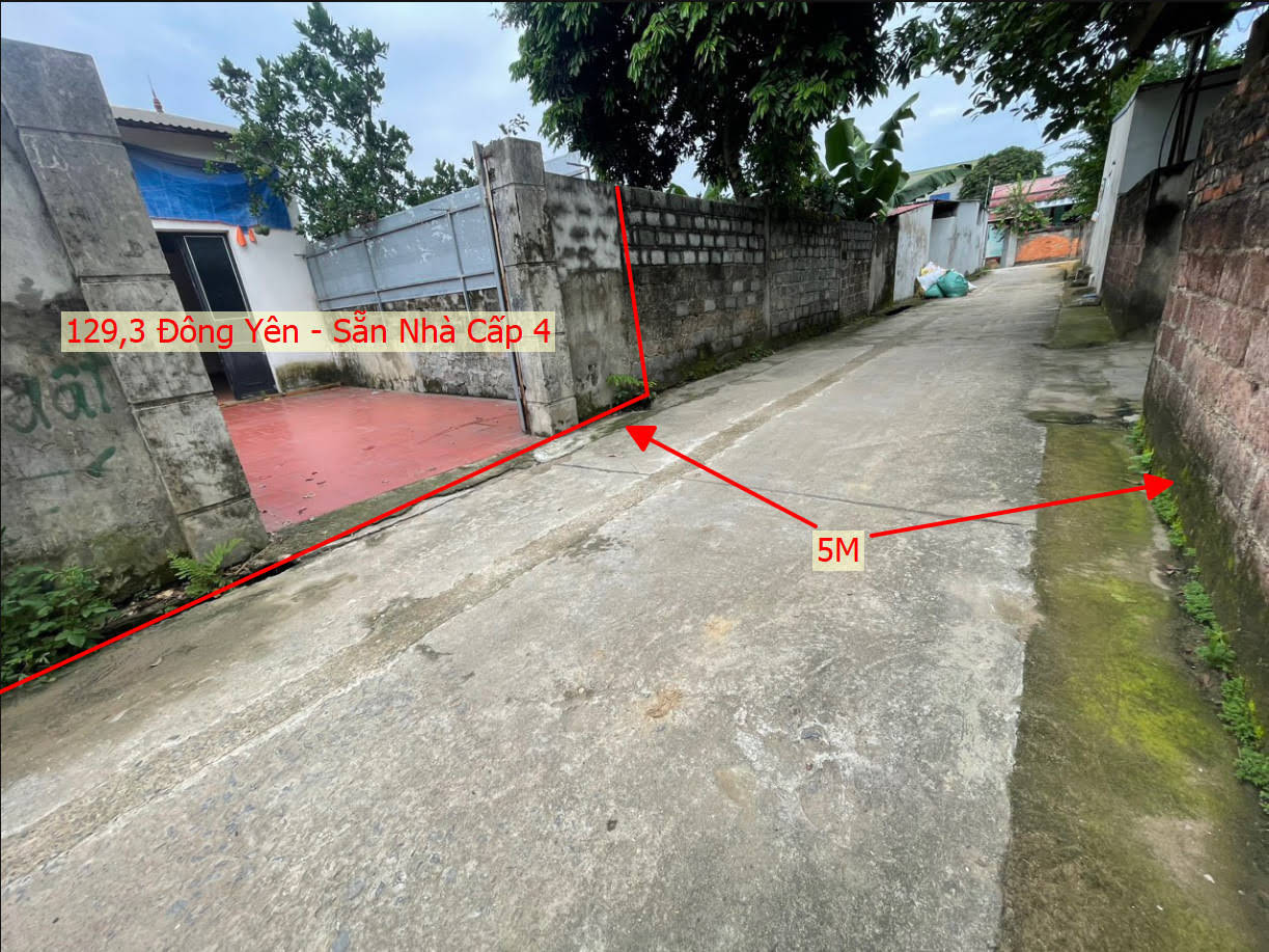 Hình ảnh Bán Đất Sẵn Nhà Cấp 4 Tại Đồng Yên Quốc Oai Ô Tô Vào Tận Đất Giá Nhỉnh Tỷ