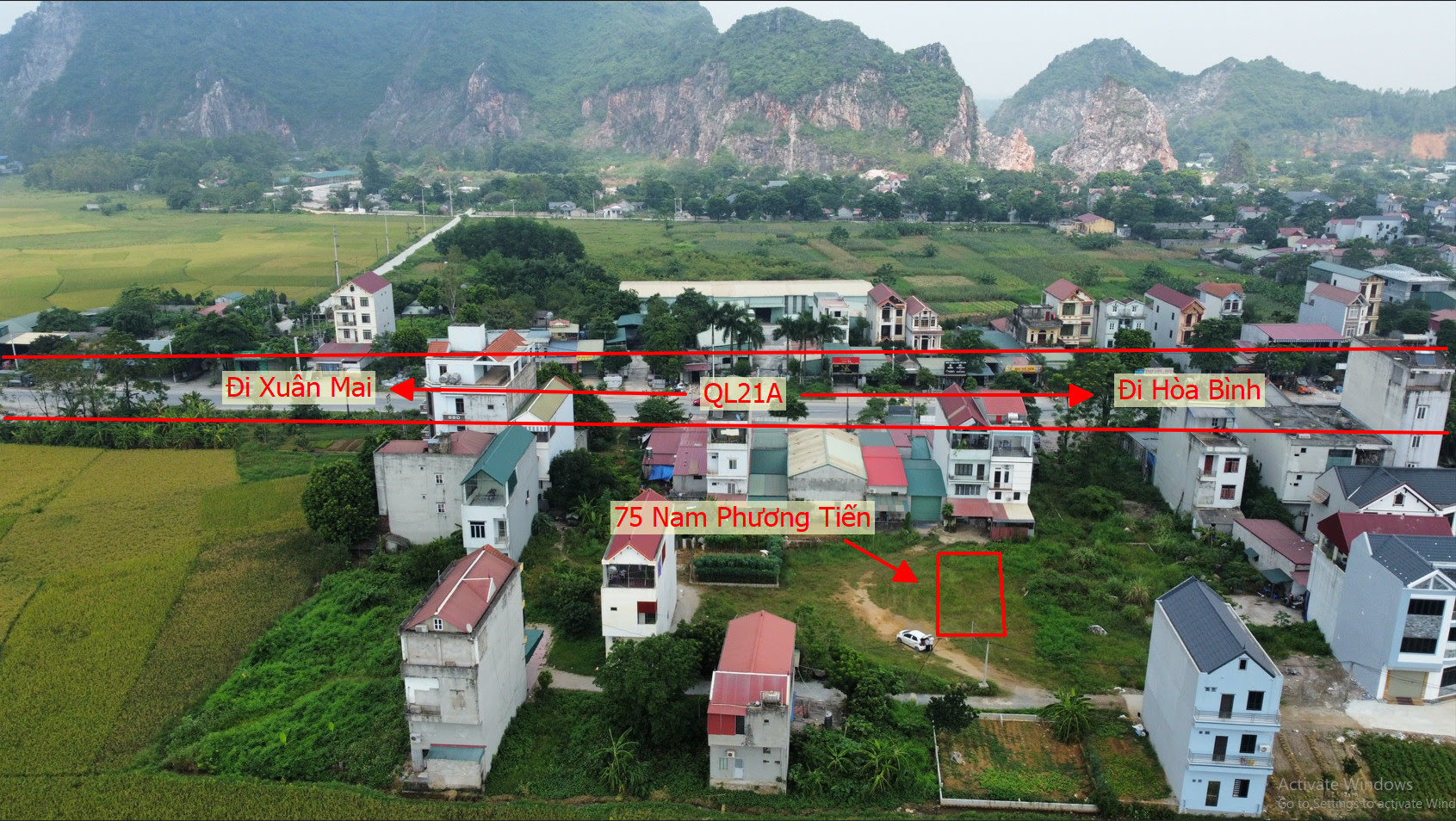 Hình ảnh Đất Đấu Giá Khu Lô 8 Chợ Cá Nam Phương Tiến Chương Mỹ Làn 2 QL21A Nằm Trong Quy Hoạch Đô Thị Vệ Tinh Xuân Mai