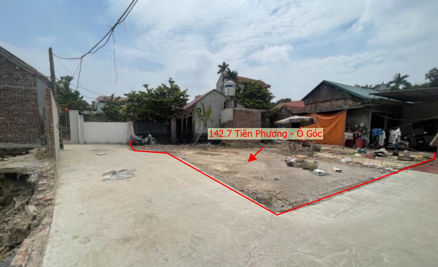 Hình ảnh Bất Động Sản Chương Mỹ Bán Lô Góc 2 Mặt Thoáng Khu Vực Tiên Phương Sát Trục Kinh Doanh Gần TL419