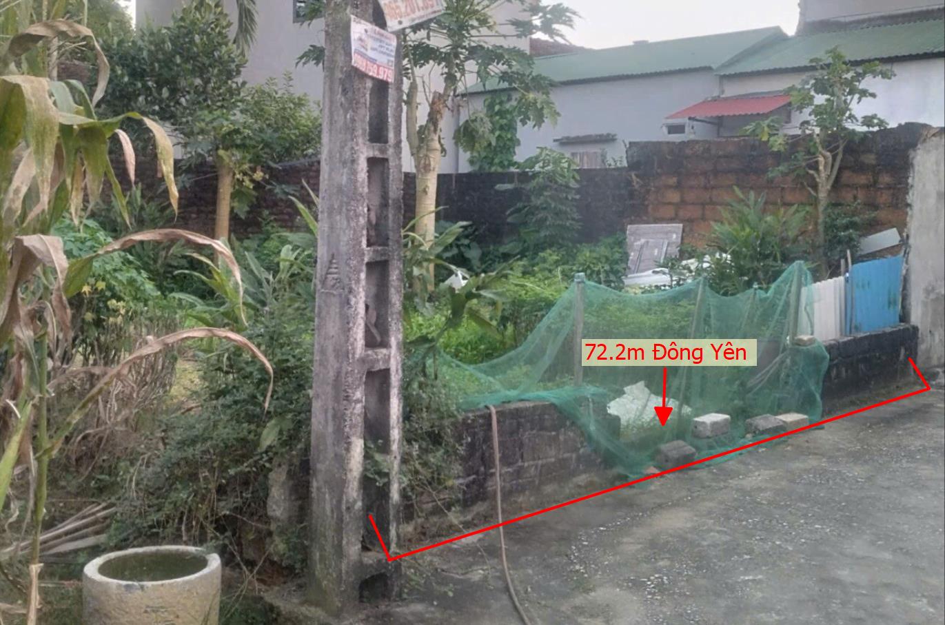 Hình ảnh Bán Lô Đất 72.2m Tại Đông Yên Quốc Oai Bám Đường Bê Tông Ô Tô Vào Tận Đất Dân Cư Đông Đúc  Đầy Đủ Tiện NGhi Giá Đầu Tư