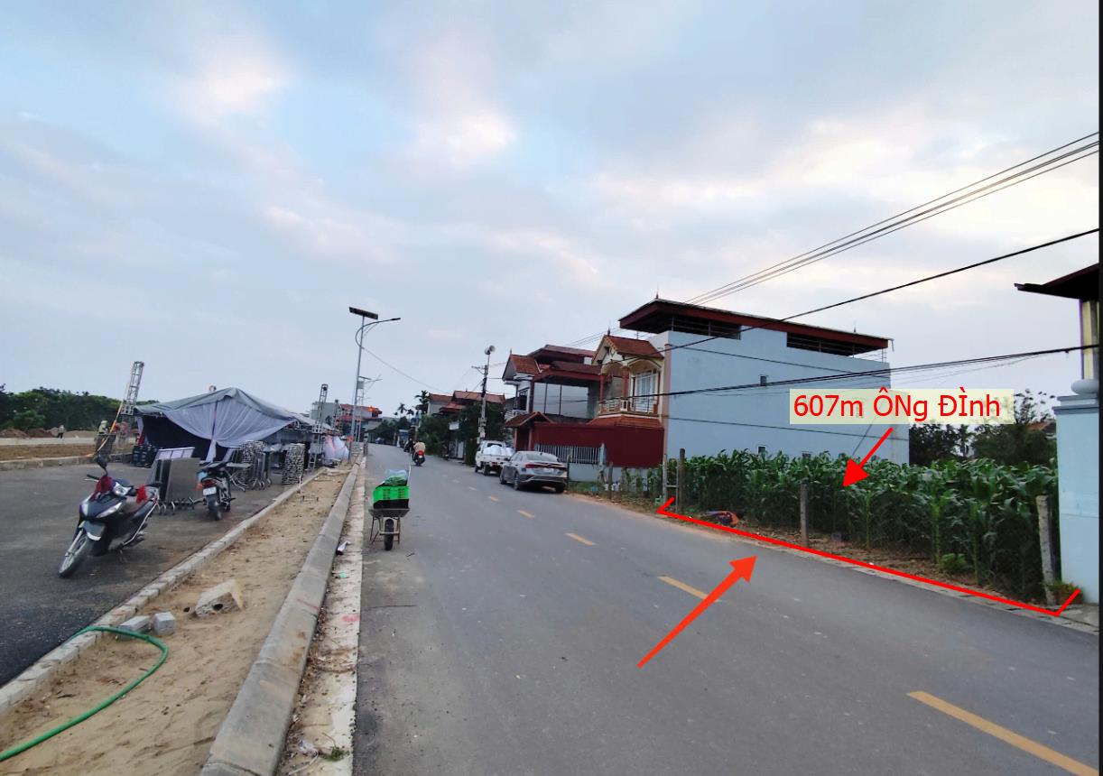 Hình ảnh Bán Lô Đất 607m Tại Ông Đình Khoái Châu Bám Đường Kinh Doanh Ô Tô Chạy Vòng Quanh Dân Cư Đông Đúc  Giá Đầu Tư