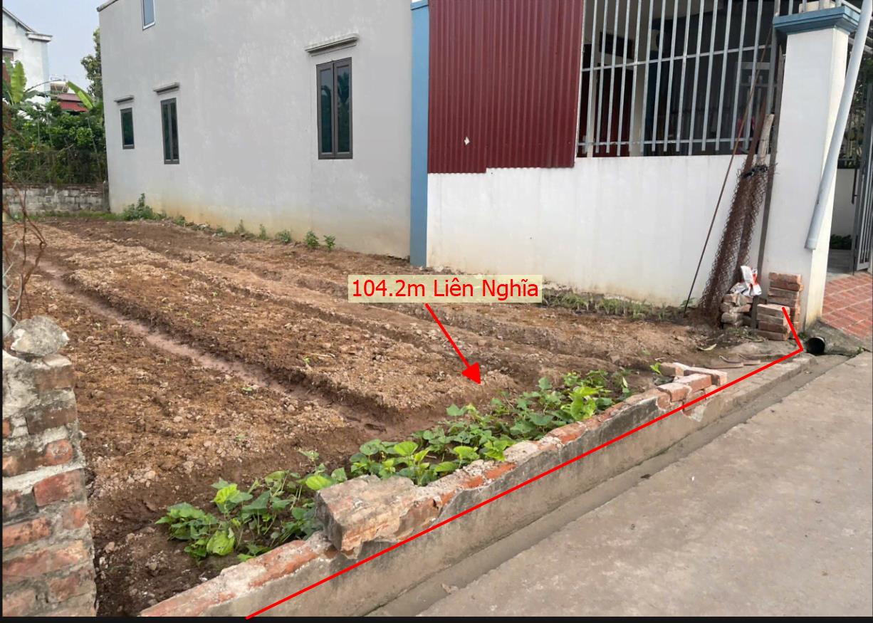 Hình ảnh Bán Lô Đất 104.2m Tại Liên Sở Văn Giang Bám Đường Bê Tông Ô Tô Vào Tận Đất Dân Cư Đông Đúc Thân Thiện Giá Đầu Tư