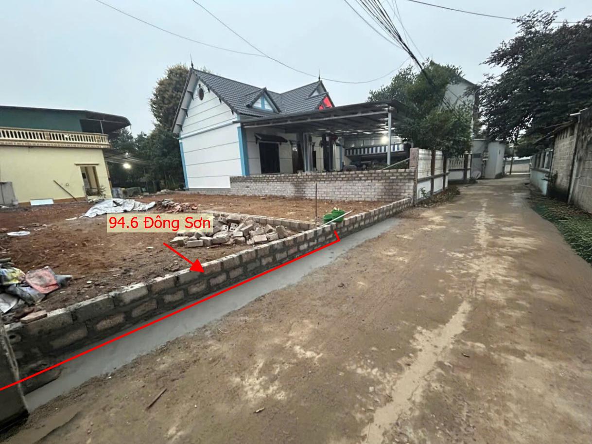 Hình ảnh Bán Đất Full Thổ Cư 94.6m Tại Đông Sơn Ô Tô Đô Tận Đất Sát QL6A Đang Triển Khai Mở Rộng