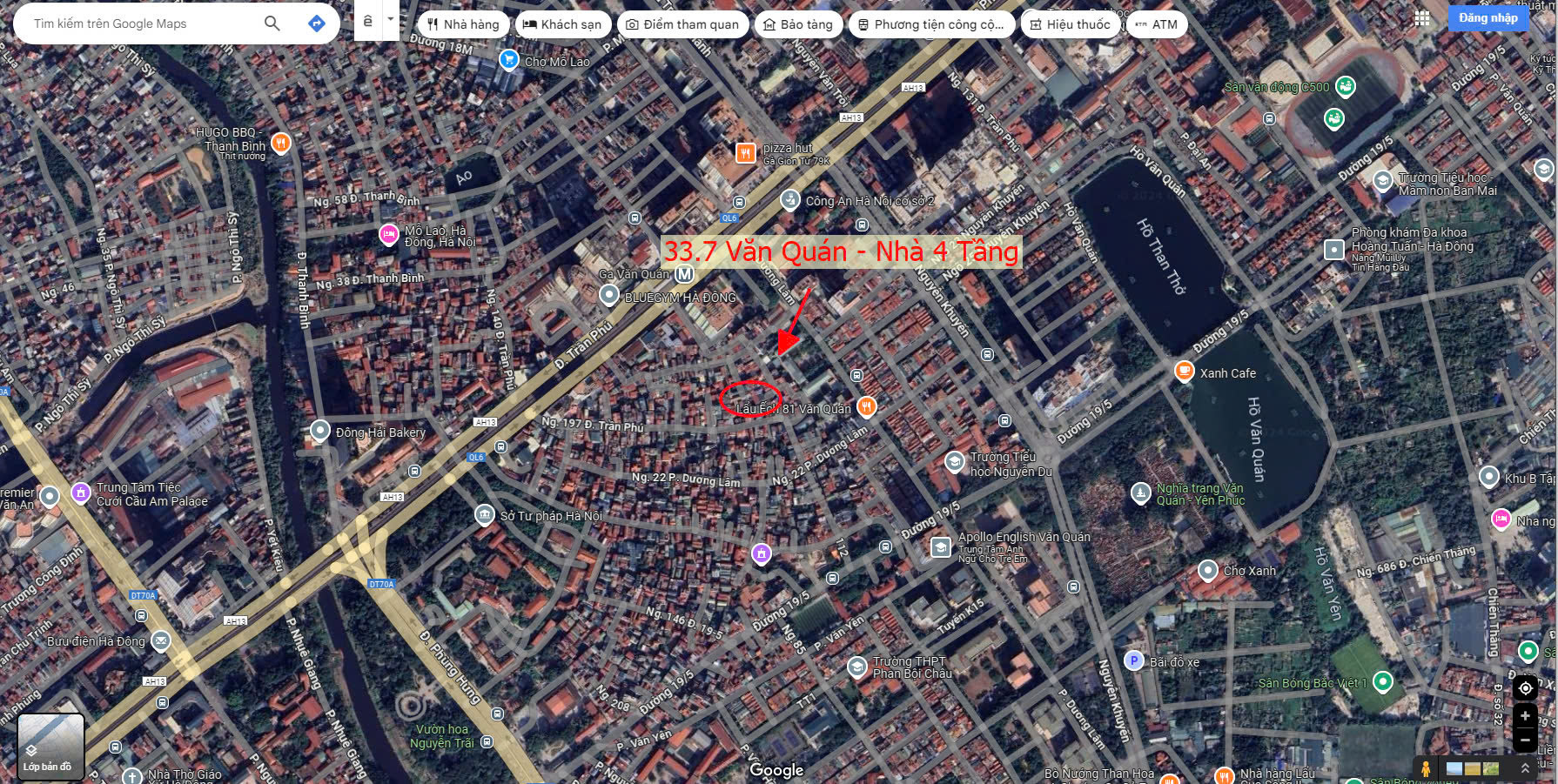 Hình ảnh Bán Nhà 4 Tầng Gần QL6A Ngay Trung Tâm Phường Văn Quán Hà Đông Giá Chỉ Vài Tỷ  