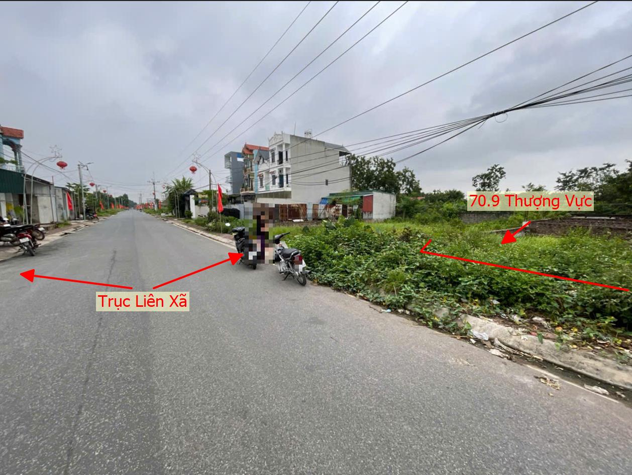 Hình ảnh Đất Đấu Giá Đồng Luân Thượng Vực 70.9m Mặt Đường Kinh Doanh Liên Xã Giá Chỉ Vài Tỷ