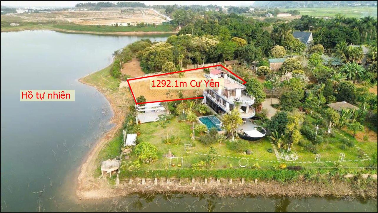Hình ảnh Bán Lô Đất 1292.1m Tại Cư Yên Lương Sơn Bám Đường Bê Tông Ô Tô Vào Tận Đất Bám Hồ Đồng Chanh Thoáng Mát Phù Hợp Làm Nghỉ Dưỡng Giá Đầu Tư