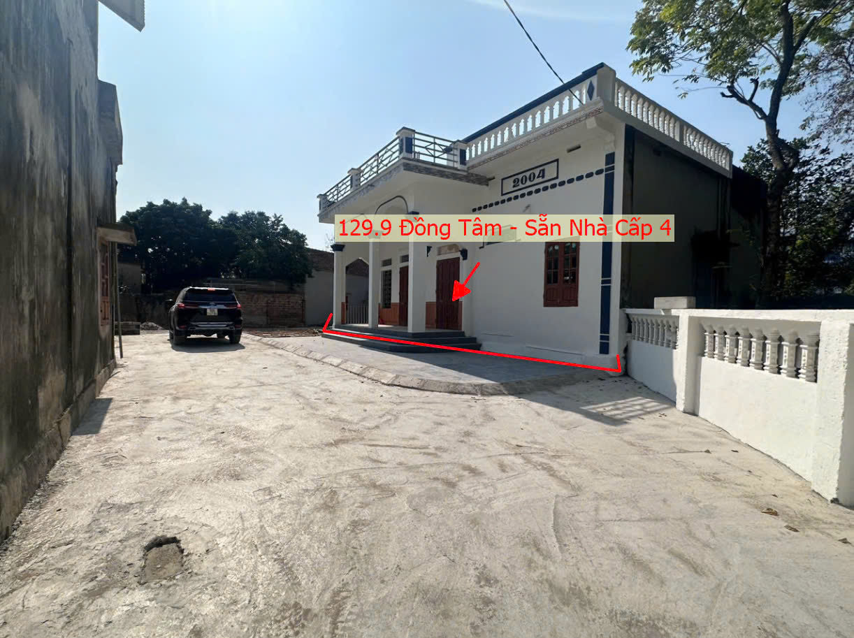 Hình ảnh Bán Đất Sẵn Nhà Cấp 4 Ô Tô Đỗ Tận Đất Sát Trục Kinh Doanh Ngay Trung Tâm Xã Đồng Tầm Mỹ Đức 