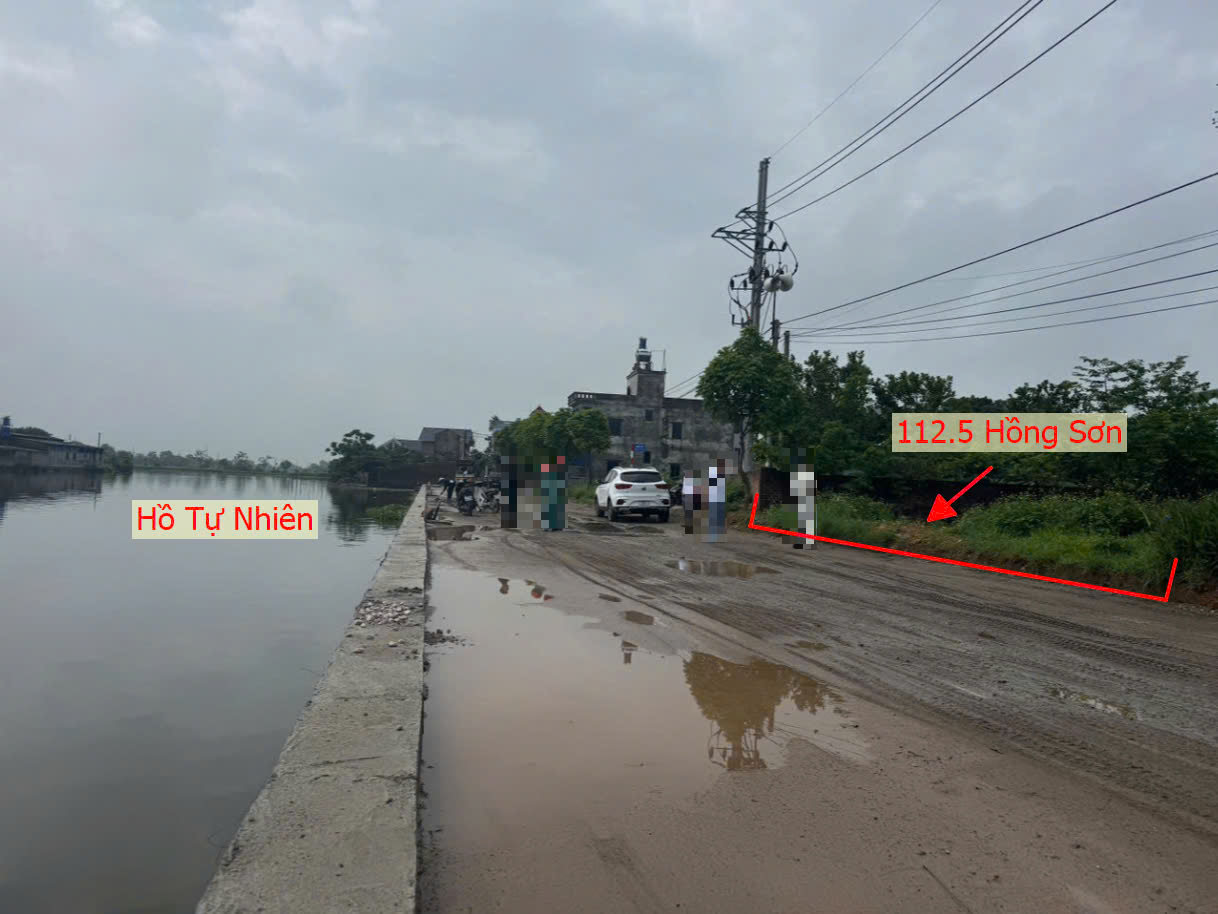 Hình ảnh Đất Đấu Giá Xã Hồng Sơn 2 Mặt Thoáng View Hồ Tự Nhiên Thoáng Mát Ngay Sát Đường TL419