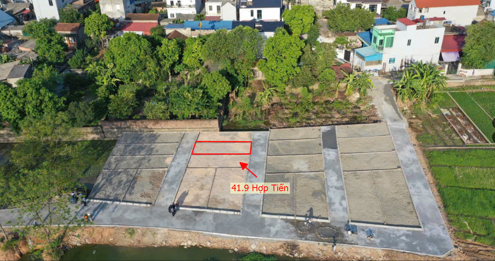 Hình ảnh Đất Phân Lô 41.9M2 Tại Hợp Tiến Mỹ Đức Ô Tô Đỗ Tận Đất - Đất Phân Lô Mỹ Đức Giá Rẻ