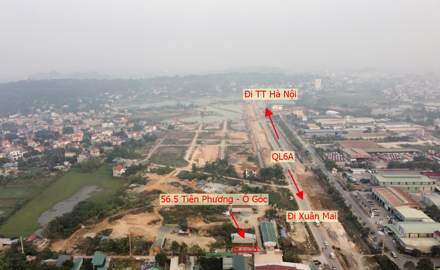 Hình ảnh Bất Động Sản Chương Mỹ Bán Đất Dịch Vụ Sơn Đồng Tiên Phương Lô Góc 3 Mặt Thoáng Sát QL6A Đang Mở Rộng